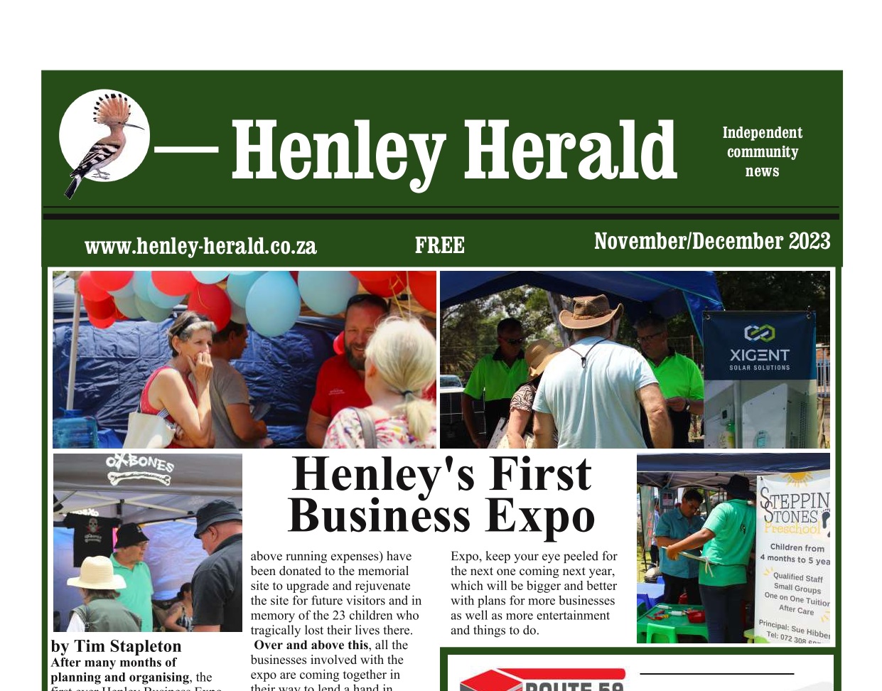 november-2023-henley-herald-cover-front-page-